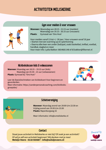 Meliskerke activiteiten 2026 2027 8